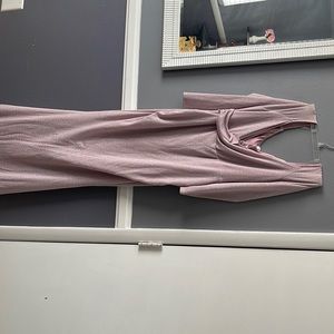 Pink Blush Maternity Dress